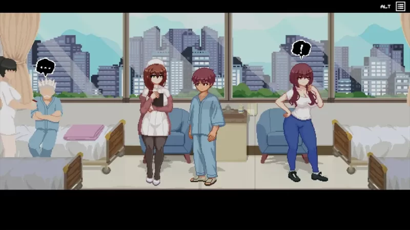 图片[3]-【SLG/恐怖/像素/兽耳娘/幽灵/逆推/动态/PC】医院诱惑 [PC]-比心acgn